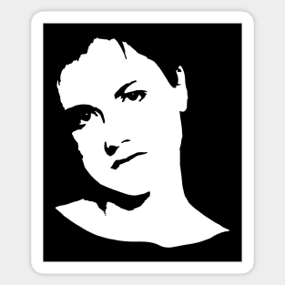 Dolores O'Riordan - Dolores Mary Eileen O'Riordan of the cranberries Irish musician - in Japanese and English FOGS People collection 33 B 0 Sticker